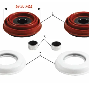 CALIPER TAPPET & BOOT SET 69 MM