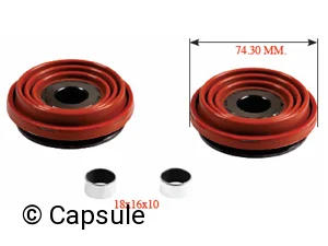 CALIPER TAPPET SET 74 MM - 10.10135