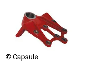REAR BRACKET FOR FRONT SPRING LH - 101122