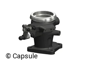 EXHAUST BRAKE BUTTERFLY (COMPLETE) NEW MODEL - 101700