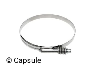 CLAMP (CHARGE AIR HOSE) CHROME 95x117 - 102047