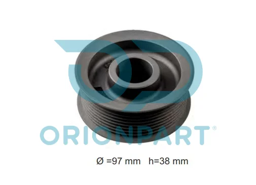 PULLEY (ALTERNATOR) 9 CHANNEL - 103346