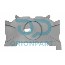 CALIPER BRAKE LINING PLATE (W/GROOVE) -R