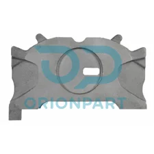 CALIPER BRAKE LINING PLATE (W/GROOVE) -L