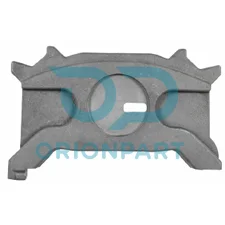 CALIPER BRAKE LINING PLATE (W/GROOVE) -L