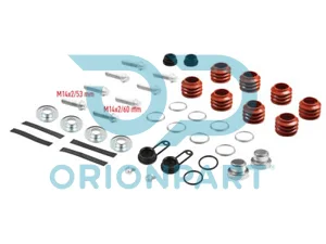 CALIPER DUST RUBBER AND PIN SET - 10.40044