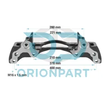 BRAKE CALIPER CARRIER RIGHT - 105844