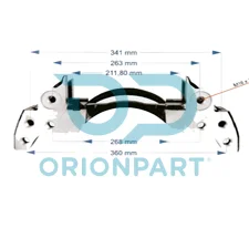 BRAKE CALIPER CARRIER RIGHT