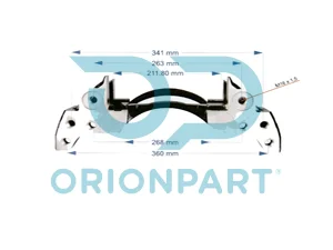 BRAKE CALIPER CARRIER RIGHT