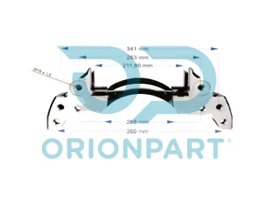 BRAKE CALIPER CARRIER LEFT