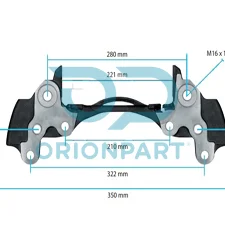 BRAKE CALIPER CARRIER RIGHT