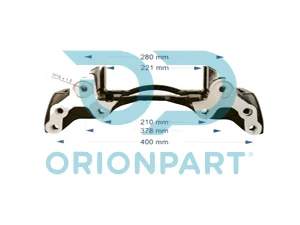 BRAKE CALIPER CARRIER LEFT