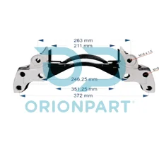 BRAKE CALIPER CARRIER RIGHT