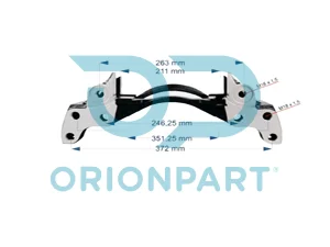 BRAKE CALIPER CARRIER RIGHT