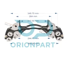 BRAKE CALIPER CARRIER