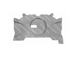 CALIPER BRAKE LINING PLATE (W/GROOVE) -R